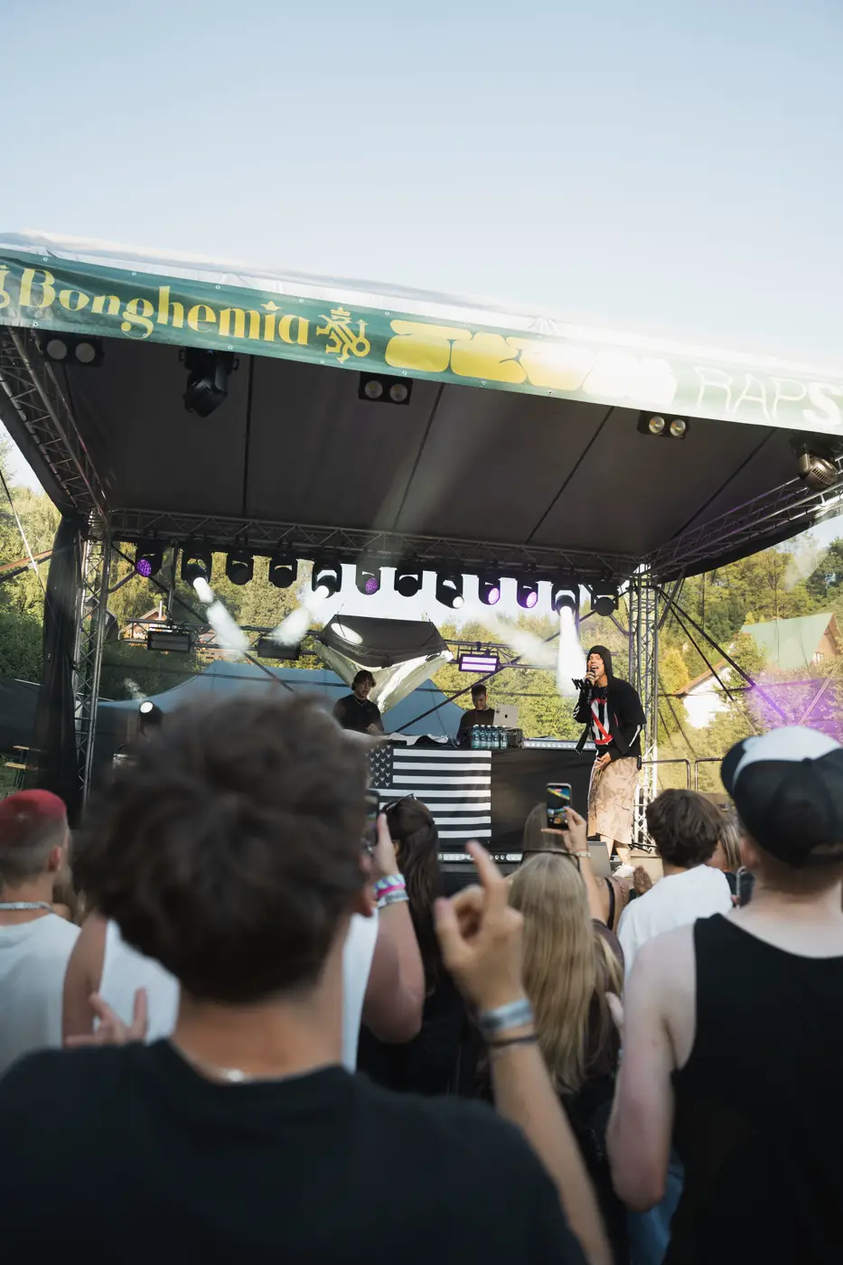 Festival TLAK 2026 — Diváci před Rap Stage